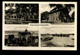 Pretzsch/Elbe, Badehalle, Moorbad, Kinderheim, Elbfähre - Other & Unclassified