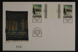 Aland, MiNr. 106, Zwischenstegpaar, FDC - Aland