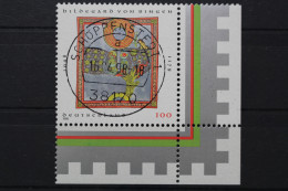 Deutschland (BRD), MiNr. 1981, Ecke Re. Unten, Zentrischer Stempel, EST - Used Stamps