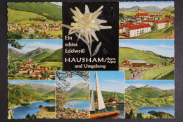 Hausham/Bayer. Alpen, Und Umgebung, 8 Bilderkarte, Ein Echtes Edelweiß - Other & Unclassified