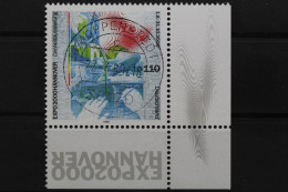 Deutschland (BRD), MiNr. 2042, Ecke Re. Unten, Zentrischer Stempel, EST - Used Stamps