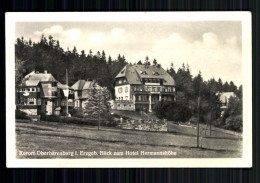 Oberbärenburg/Erzgeb., Blick Zum Hotel Hermannshöhe - Autres & Non Classés