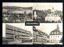 Zschopau/Sachsen, Schloß Wildeck, Oberschule, Platz Der Befreiung - Autres & Non Classés