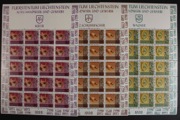 Liechtenstein, MiNr. 1180-1182, Kleinbögen, Postfrisch - Other & Unclassified