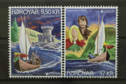 Färöer, MiNr. 892-893, Postfrisch - Faroe Islands