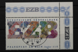 Deutschland (BRD), MiNr. 2000, Ecke Re. Oben, Zentrischer Stempel, EST - Used Stamps