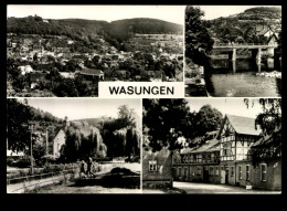 Wasungen, Teilansicht, Werra, Kulturpark, Gasttätte Maienluft - Other & Unclassified