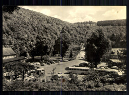 Treseburg/Harz, Strassenansicht, Busse - Autres & Non Classés