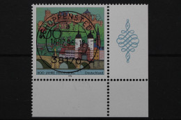 Deutschland (BRD), MiNr. 1868, Ecke Re. Unten, Zentrischer Stempel, EST - Gebraucht