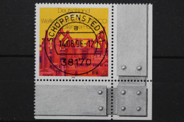 Deutschland (BRD), MiNr. 1875, Ecke Re. Unten, Zentrischer Stempel, EST - Used Stamps