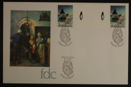 Aland, MiNr. 37, Zwischenstegpaar Mit Posthorn, FDC - Ålandinseln