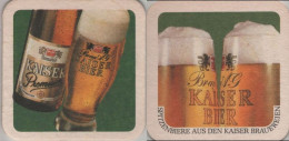 5005287 Bierdeckel Quadratisch - Kaiser - Sotto-boccale