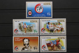 Kenia, MiNr. 476-480, Postfrisch - Kenia (1963-...)