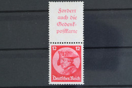 Deutsches Reich, MiNr. S 102, Falz - Se-Tenant