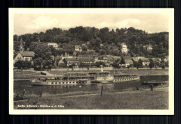 Wehlen/Sächs. Schweiz, Dampfer "Dresden", Ortsansicht - Autres & Non Classés