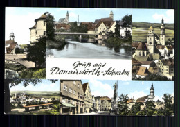 Donauwörth/Schwaben, 6 Ortsansichten - Other & Unclassified