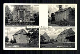 Seifersdorf, über Lugau, Landpoststempel, Schule, Krähers Gasthaus - Autres & Non Classés