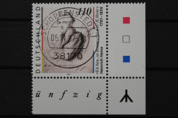 Deutschland, MiNr. 1962 I, Ecke Re. Unten, Zentrischer Stempel, EST - Gebraucht
