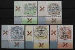 Deutschland, MiNr. 1948-1952, Ecken Li. Oben, Zentrische Stempel, EST - Used Stamps