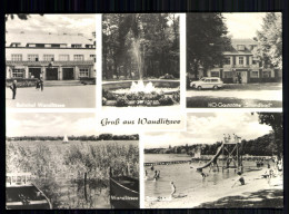 Wandlitzsee, Bahnhof, Gaststätte Strandbad, Badestrand - Other & Unclassified