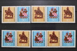 DDR, MiNr. 1521-1523, Zd-Kombinationen, Postfrisch - Unused Stamps