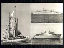 Segelschulschiff W. Pieck, Urlauberschiff, Fährschiff "Saßnitz" - Autres & Non Classés