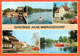 73835159 Wernsdorf Erkner Schleuse Wernsdorfer See Gaststaette Sonnenschein Dorf - Autres & Non Classés