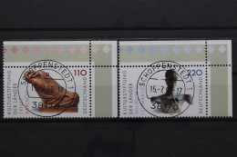 Deutschland, MiNr. 2063-2064, Ecken Re. Oben, Zentrische Stempel, EST - Used Stamps