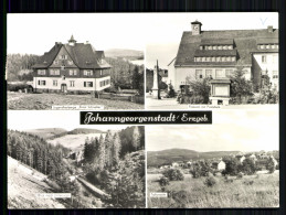 Johanngeorgenstadt/Erzgeb, Jugendherberge, Postamt, Teilansicht - Autres & Non Classés