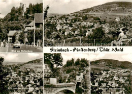73835153 Steinbach Hallenberg Hallenburg Panorama Blick Von Der Hallenburg Bruec - Schmalkalden