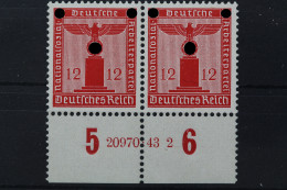 DR Dienst, MiNr. 161, WP, Unterrand Mit HAN 2097043 2, Postfrisch - Dienstzegels
