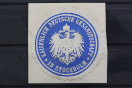 Kaiserl. Deutsche Gesandtschaft In Stockholm - Erinnophilie