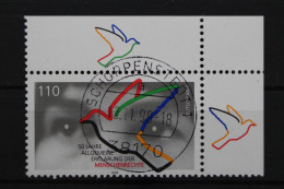 Deutschland (BRD), MiNr. 2026, Ecke Re. Oben, Zentrischer Stempel, EST - Unused Stamps