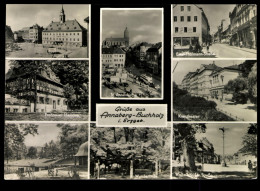 Annaberg-Buchholz/Erzgeb., Rathaus, St. Annenkirche, Wunderlinde - Autres & Non Classés