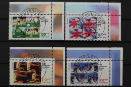 Deutschland, MiNr. 1968.1971, Ecken Re. Oben, Zentrische Stempel, EST - Used Stamps