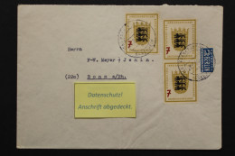 Deutschland, MiNr. 212, MeF Mit 3 Marken, Bedarfsbeleg - Storia Postale