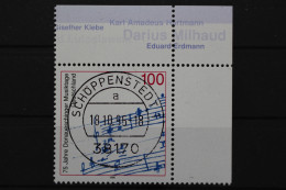 Deutschland (BRD), MiNr. 1890, Ecke Re. Oben, Zentrischer Stempel, EST - Used Stamps
