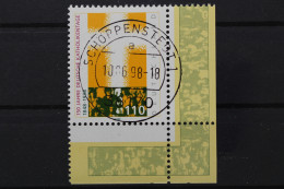 Deutschland (BRD), MiNr. 1995, Ecke Re. Unten, Zentrischer Stempel, EST - Used Stamps