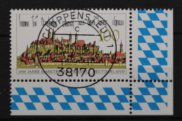 Deutschland (BRD), MiNr. 1856, Ecke Re. Unten, Zentrischer Stempel, EST - Used Stamps