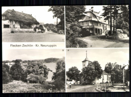 Flecken Zechlin, Teilansicht, Erholungsheim Eisenhöhe, Kirche, See - Autres & Non Classés