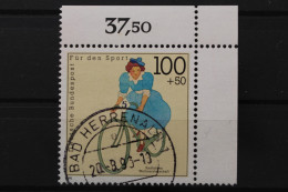 Deutschland (BRD), MiNr. 1500, Ecke Rechts Oben, Gestempelt - Used Stamps