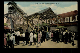 USA Jack Und Jill, Coney Island, New York, Freizeitpark - Sonstige & Ohne Zuordnung