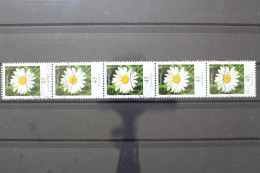 Deutschland (BRD), MiNr. 2451, Fünferstreifen ZN 95, Gestempelt - Rollenmarken