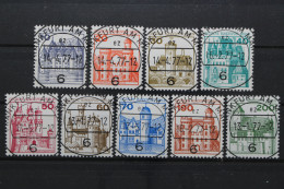 Berlin, MiNr. 532-540, Zentrische Stempel, EST - Used Stamps