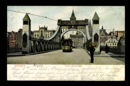 Bremen, Grosse Weserbrücke - Bremen