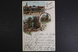 Pyrmont, Brunnenplatz, Hauptallee, Erdbeerentempel - Other & Unclassified