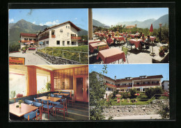 Cartolina Dorf Tirol /Meran, Pension Naturfreundehaus, Liegewiese, Terrasse  - Other & Unclassified