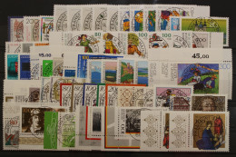 Deutschland (BRD), MiNr. 1709-1771, Jahrgang 1994, Zentrisch Gestempelt - Used Stamps