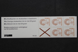 Niederlande, MiNr. MH 44, Variante PB 43 A, Postfrisch - Sonstige & Ohne Zuordnung