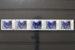 Deutschland (BRD), MiNr. 2877, Fünferstreifen ZN 60, Gestempelt - Roulettes